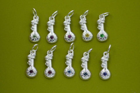 Silver Potion Bottle Charms