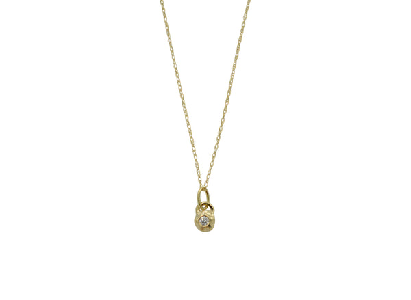 Tiny Twinkle Star 14k Diamond Necklace – Stefanie Sheehan