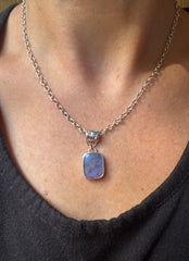 Little Star Bead with Boulder Opal Pendant