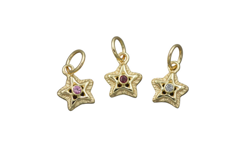 10k Starlet with 2mm Gemstones