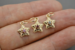 10k Starlet with 2mm Gemstones