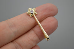 14k Star Wands with Gemstones November 2025 Drop