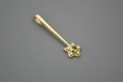 14k Star Wand with Canary Tourmaline March 2026 Drop