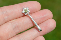 Star Wands with 14k setting & Gemstones
