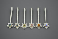 Star Wands with 14k setting & Gemstones