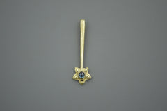 14k Star Wand with Rose Cut Montana Sapphire Oct 2026