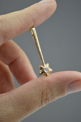 14k Star Wand with Moonstone Oct 2026 Drop
