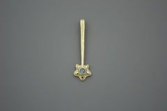 14k Star Wand with Moonstone Oct 2026 Drop