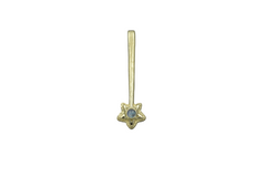 14k Star Wand with Moonstone Oct 2026 Drop