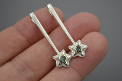 Silver Star Wands with 14k setting & Gemstones, May 2026 Drop (#8)