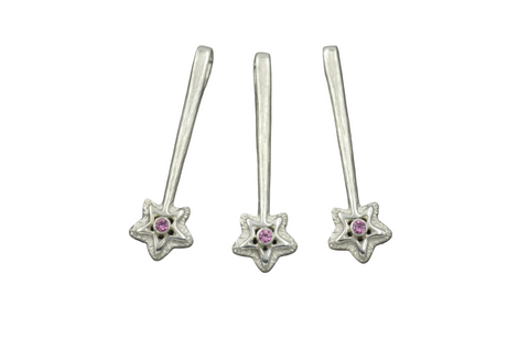 Star Wand with 2mm Pink Sapphire