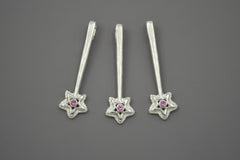 Star Wand with 2mm Pink Sapphire