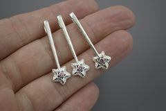 Star Wand with 2mm Pink Sapphire