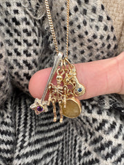 Silver Potion Bottle Charms