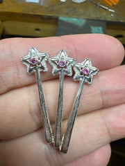 Star Wand with Pink Sapphire