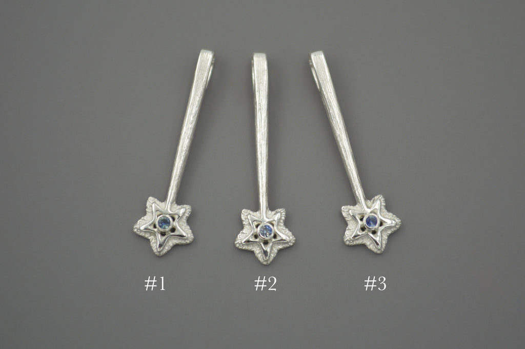 Star Wand with Blue Australian Kaleidoscope Sapphire
