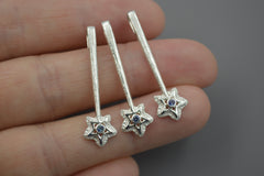 Star Wand with Blue Australian Kaleidoscope Sapphire