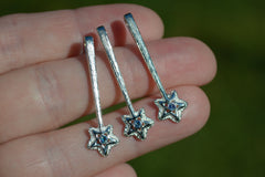 Star Wand with Blue Australian Kaleidoscope Sapphire