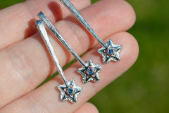 Star Wand with Blue Australian Kaleidoscope Sapphire