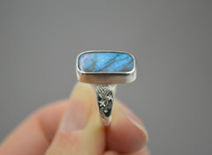 OOAK Love and Dreams Labradorite Ring