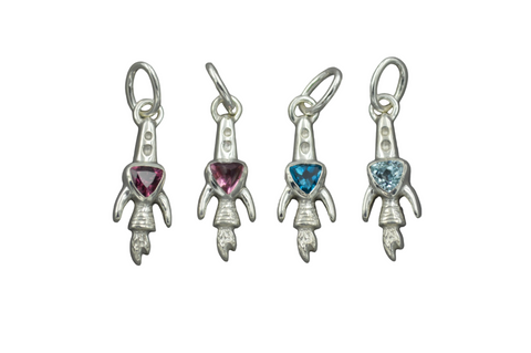 Sterling Silver Mini Gemships May Restock