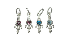 Sterling Silver Mini Gemships May Restock