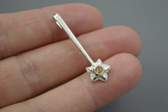 Silver Star Wands with 14k setting & Gemstones, June 2026 Drop (#9)