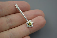 Silver Star Wands with 14k setting & Gemstones, June 2026 Drop (#9)