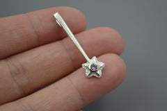 Silver Star Wands with 14k setting & Gemstones, June 2026 Drop (#9)