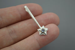 Silver Star Wands with 14k setting & Gemstones, June 2026 Drop (#9)