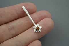 Silver Star Wands with 14k setting & Gemstones, June 2026 Drop (#9)