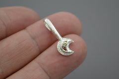 Sterling Silver Moon Wands with Gemstones May Restock