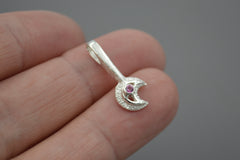 Sterling Silver Moon Wands with Gemstones May Restock