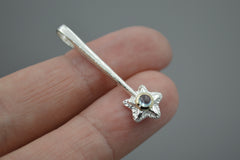 Silver Star Wands with 14k setting & Gemstones, April 2026 Drop (#7)