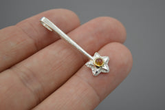 Silver Star Wands with 14k setting & Gemstones, July 2026 Drop (#10)