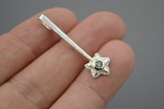 Silver Star Wands with 14k setting & Gemstones, July 2026 Drop (#10)