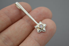 Silver Star Wands with 14k setting & Gemstones, July 2026 Drop (#10)