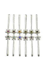 Silver Star Wands with 14k setting & Gemstones, Oct 2026 Drop (#12)