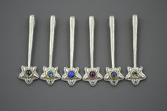 Silver Star Wands with 14k setting & Gemstones, Oct 2026 Drop (#12)