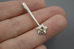 Silver Star Wands with 14k setting & Gemstones, Oct 2026 Drop (#12)