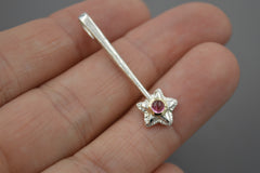 Silver Star Wands with 14k setting & Gemstones, Oct 2026 Drop (#12)
