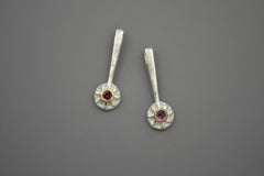 Silver with 14k Setting Sun Wands