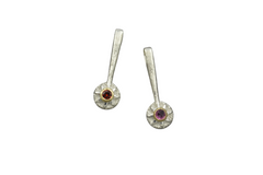 Silver with 14k Setting Sun Wands