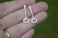 Sterling Silver Fairy Heart Wand with 2mm Gemstones Oct 2026