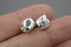 HOLD ON Pendant with Montana Sapphires