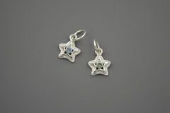 Silver Starlets with 2mm Gemstones August 2026