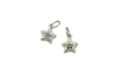 Silver Starlets with 2mm Gemstones August 2026