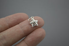 Silver Starlets with 2mm Gemstones August 2026