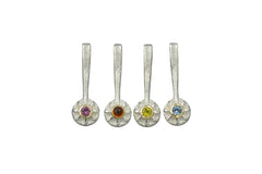 Sun Wand with 14k Setting and Gemstone