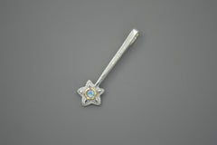 Silver Star Wands with 14k setting & Gemstones, January 2026 Drop (#5)